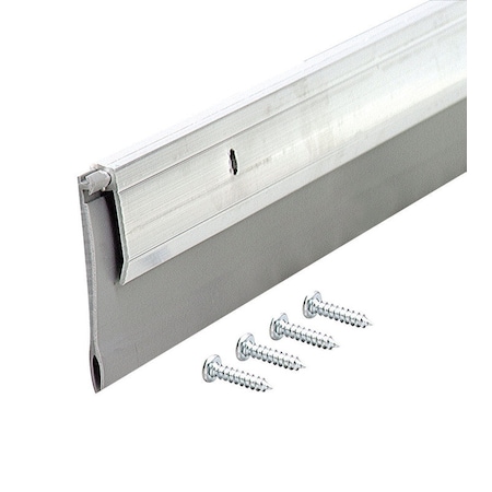 M-D Building Products M-D Building Products Silver Aluminum Sweep For Doors 36 in. L X 2.13 in. 05389